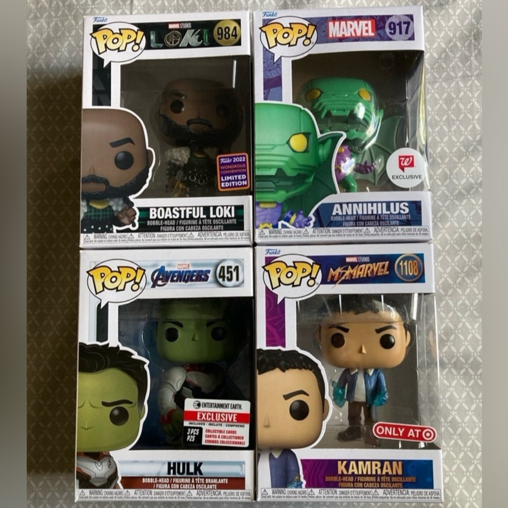 Funko Pop Marvel Lot